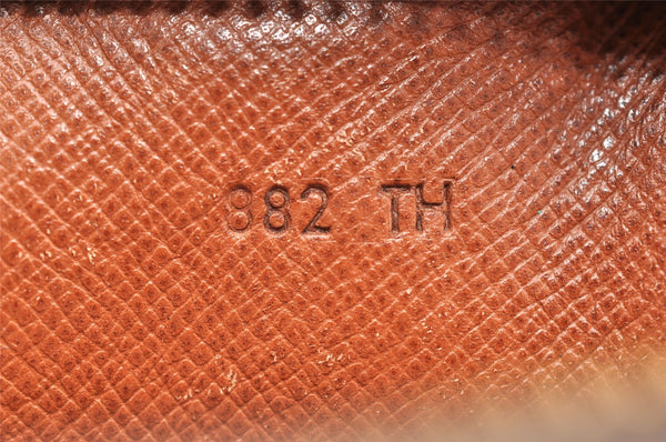 Authentic Louis Vuitton Monogram Compiegne 23 Clutch Hand Bag M51847 Junk 9819I