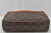 Authentic Louis Vuitton Monogram Compiegne 23 Clutch Hand Bag M51847 Junk 9820I