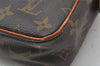 Authentic Louis Vuitton Monogram Compiegne 23 Clutch Hand Bag M51847 Junk 9820I