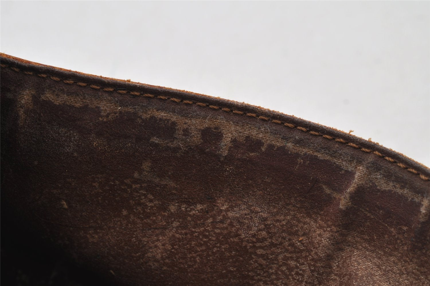 Authentic Louis Vuitton Monogram Compiegne 23 Clutch Hand Bag M51847 Junk 9820I