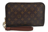 Authentic Louis Vuitton Monogram Orsay Clutch Hand Bag Purse M51790 LV 9822I