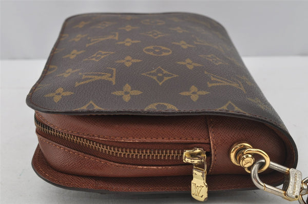 Authentic Louis Vuitton Monogram Orsay Clutch Hand Bag Purse M51790 LV 9822I