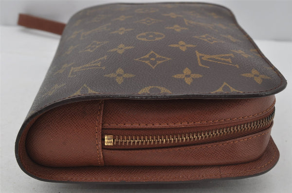Authentic Louis Vuitton Monogram Orsay Clutch Hand Bag Purse M51790 LV 9822I
