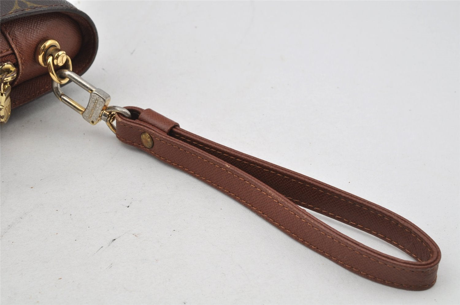 Authentic Louis Vuitton Monogram Orsay Clutch Hand Bag Purse M51790 LV 9822I