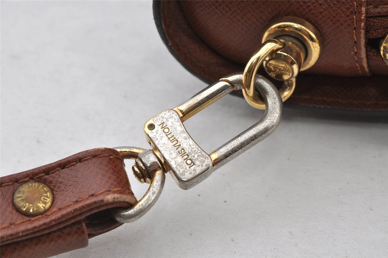 Authentic Louis Vuitton Monogram Orsay Clutch Hand Bag Purse M51790 LV 9822I