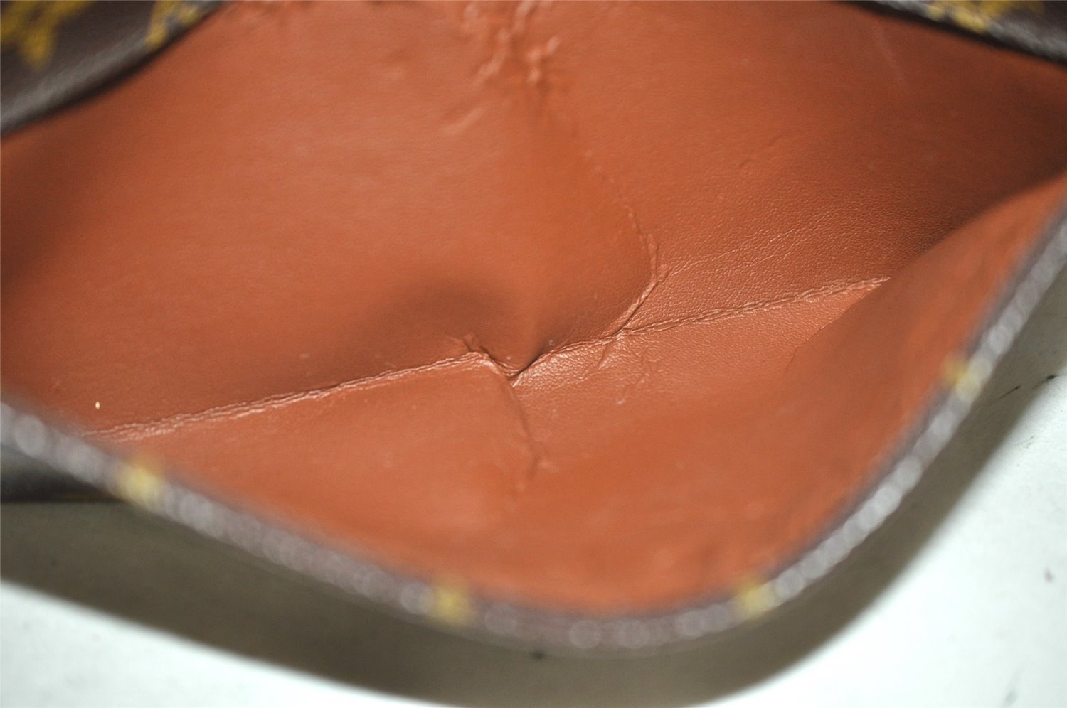 Authentic Louis Vuitton Monogram Orsay Clutch Hand Bag Purse M51790 LV 9822I