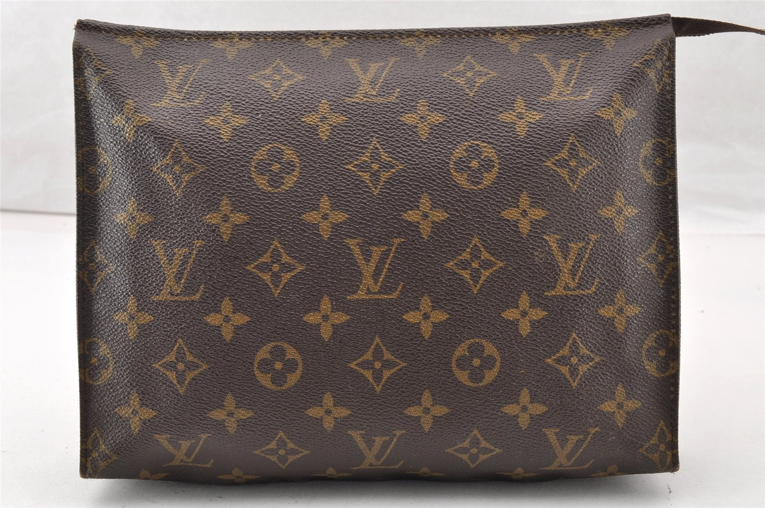 Auth Louis Vuitton Monogram Poche Toilette 26 M47542 Cosmetics Pouch Junk 9824I