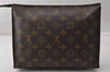 Auth Louis Vuitton Monogram Poche Toilette 26 M47542 Cosmetics Pouch Junk 9824I