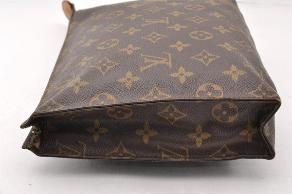 Auth Louis Vuitton Monogram Poche Toilette 26 M47542 Cosmetics Pouch Junk 9824I