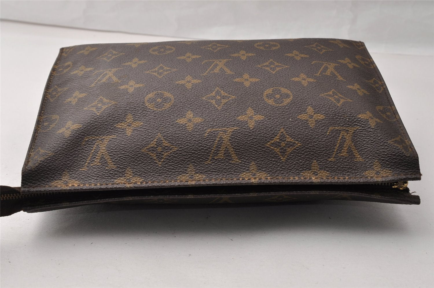 Auth Louis Vuitton Monogram Poche Toilette 26 M47542 Cosmetics Pouch Junk 9824I