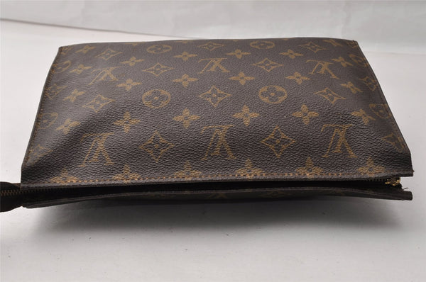 Auth Louis Vuitton Monogram Poche Toilette 26 M47542 Cosmetics Pouch Junk 9824I