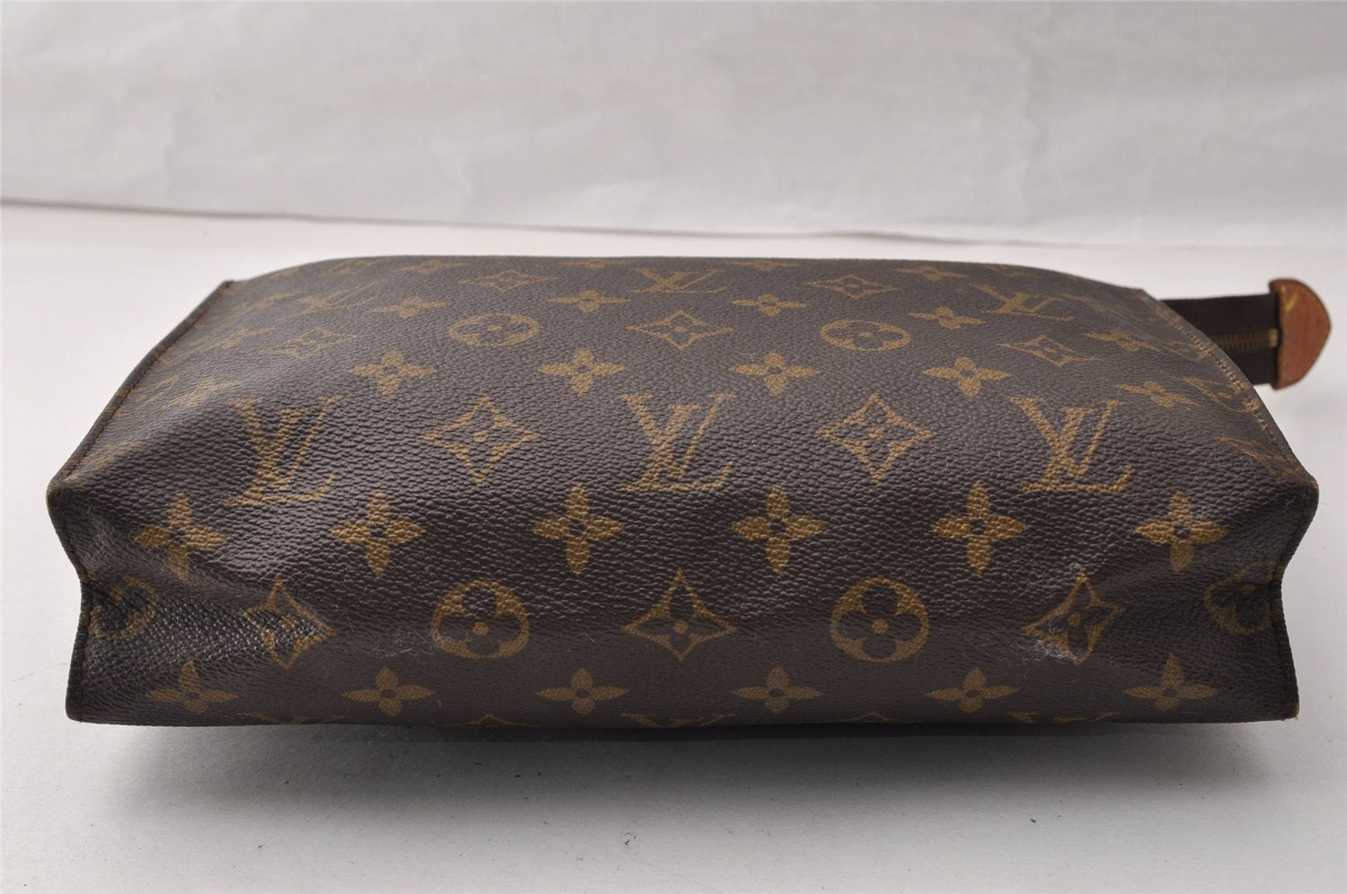 Auth Louis Vuitton Monogram Poche Toilette 26 M47542 Cosmetics Pouch Junk 9824I