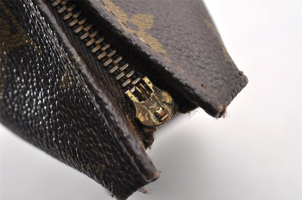 Auth Louis Vuitton Monogram Poche Toilette 26 M47542 Cosmetics Pouch Junk 9824I