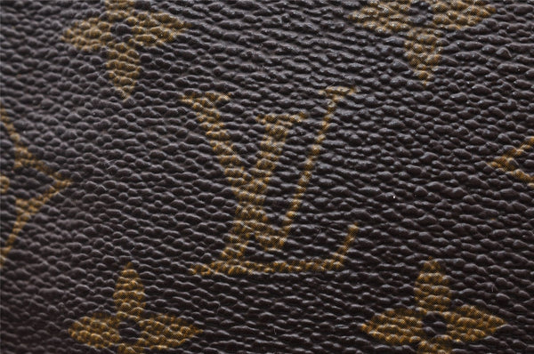 Auth Louis Vuitton Monogram Poche Toilette 26 M47542 Cosmetics Pouch Junk 9824I