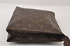 Authentic Louis Vuitton Monogram Poche Toilette 26 M47542 Cosmetics Pouch 9825I