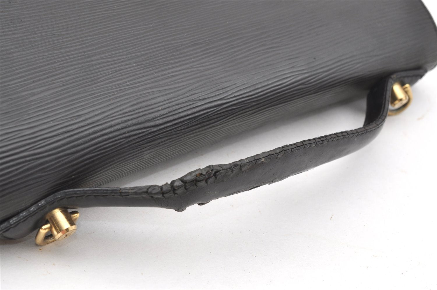 Authentic Louis Vuitton Epi Monceau 2Way Shoulder Hand Bag Black M52122 LV 9826I