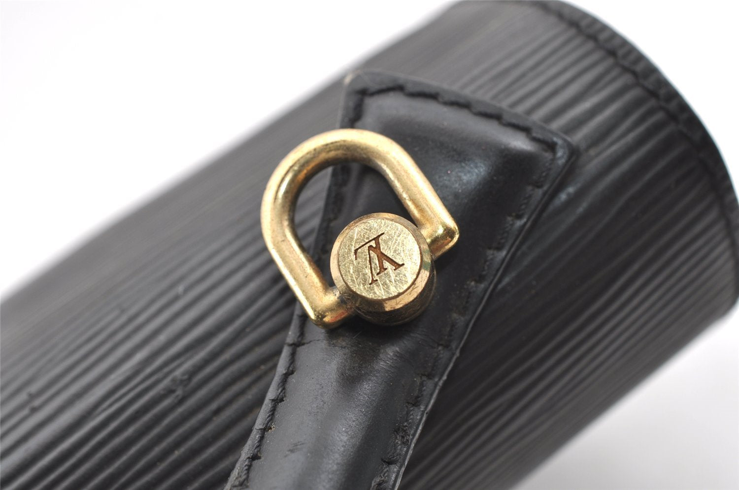 Authentic Louis Vuitton Epi Monceau 2Way Shoulder Hand Bag Black M52122 LV 9826I