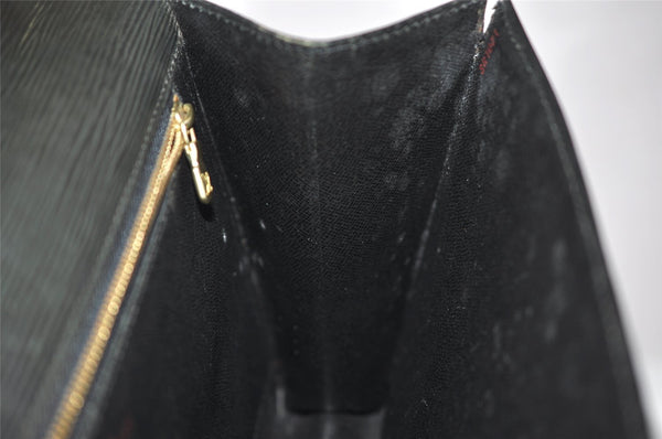 Authentic Louis Vuitton Epi Monceau 2Way Shoulder Hand Bag Black M52122 LV 9826I