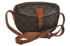 Auth Louis Vuitton Monogram Jeune Fille PM Shoulder Cross Bag Old Model LV 9828I