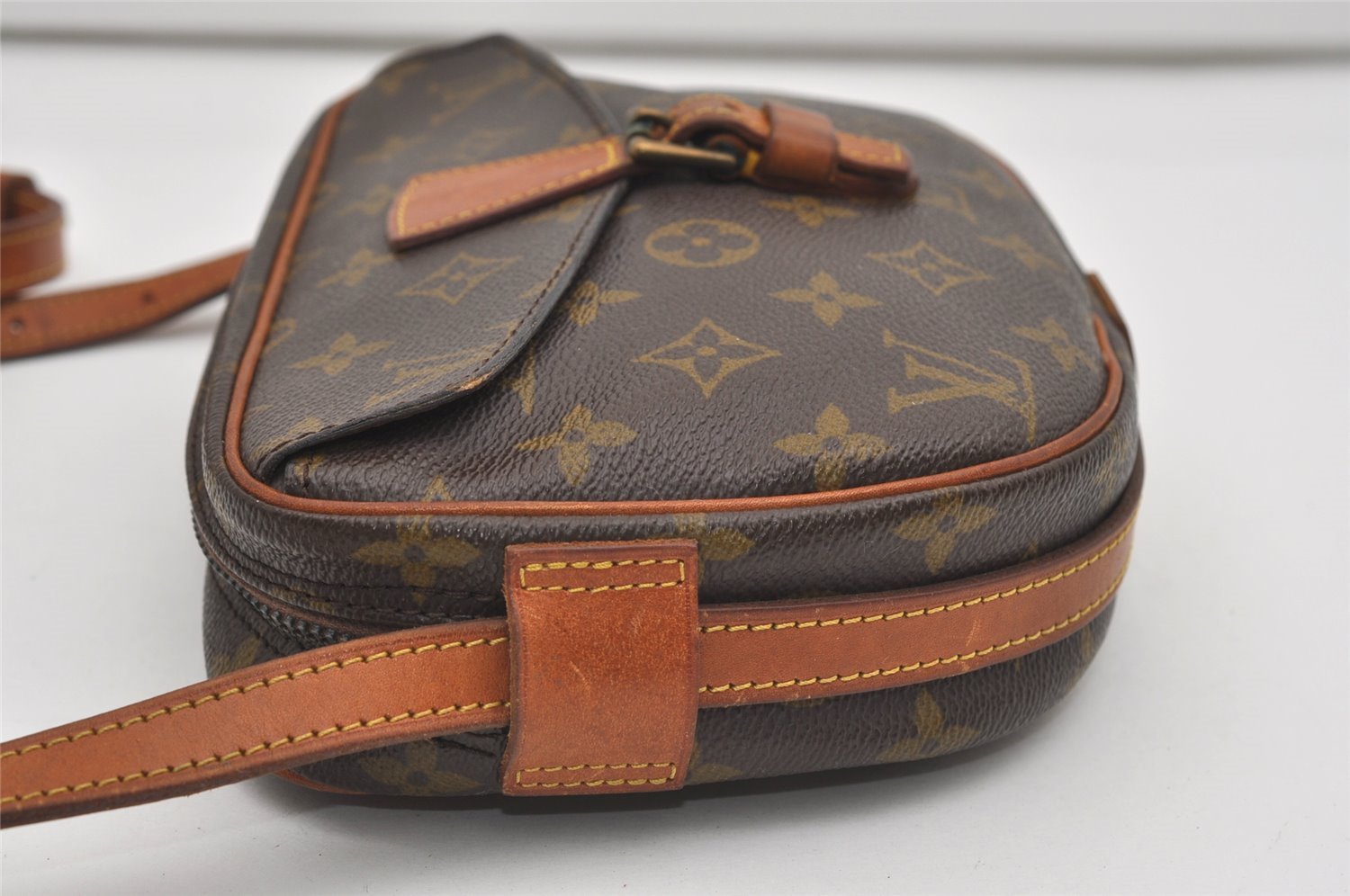 Auth Louis Vuitton Monogram Jeune Fille PM Shoulder Cross Bag Old Model LV 9828I