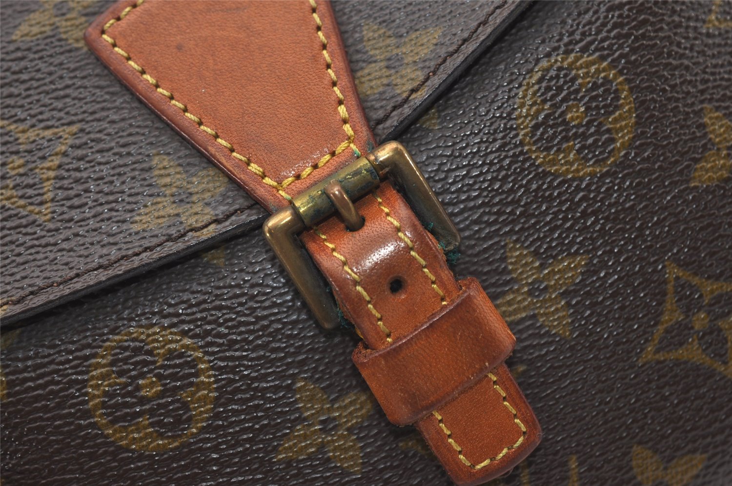 Auth Louis Vuitton Monogram Jeune Fille PM Shoulder Cross Bag Old Model LV 9828I