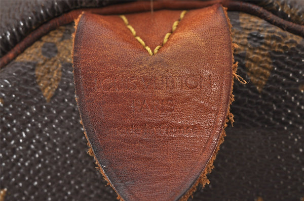 Authentic Louis Vuitton Monogram Speedy 30 Hand Boston Bag M41526 LV 9829I