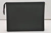 Auth Louis Vuitton Taiga Poche Toilette Cosmetics Pouch Green M99034 Junk 9830I