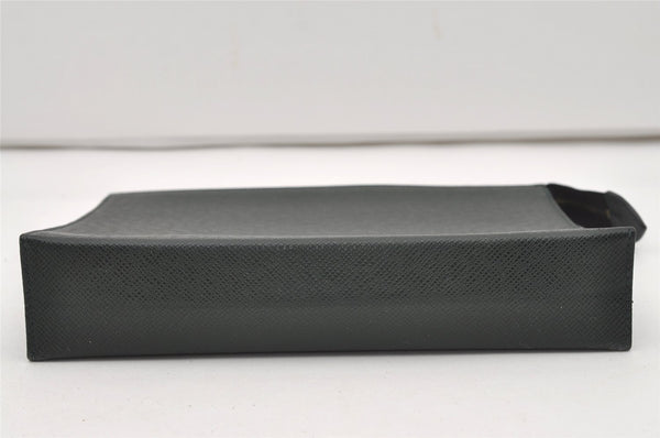 Auth Louis Vuitton Taiga Poche Toilette Cosmetics Pouch Green M99034 Junk 9830I