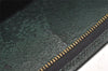 Auth Louis Vuitton Taiga Poche Toilette Cosmetics Pouch Green M99034 Junk 9830I