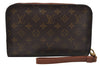 Authentic Louis Vuitton Monogram Orsay Clutch Hand Bag Purse M51790 LV 9831I