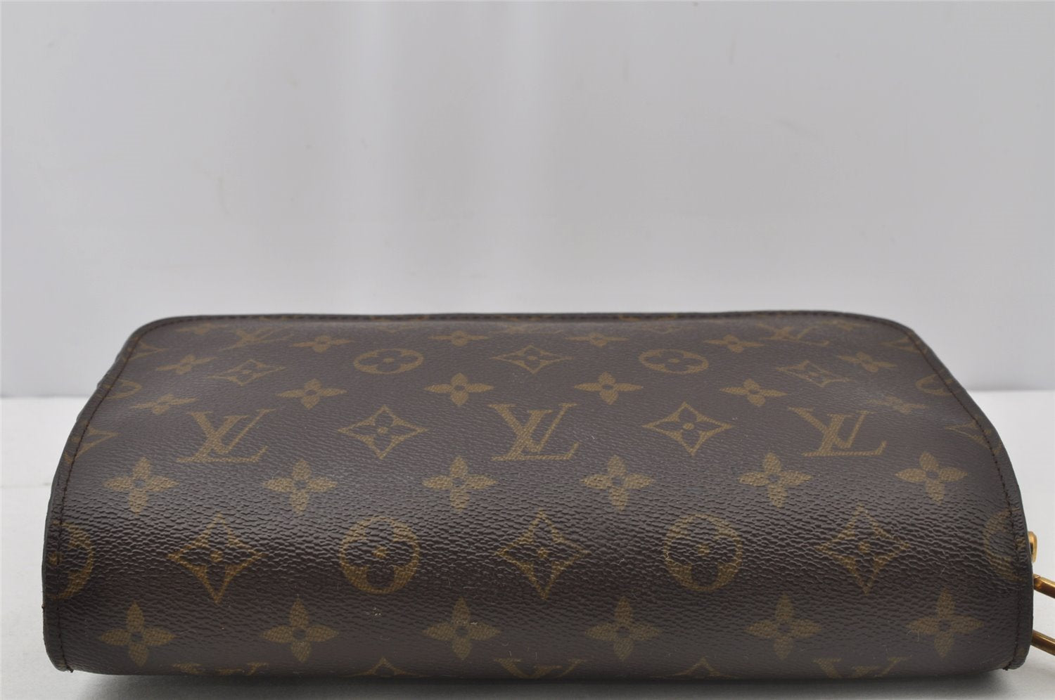 Authentic Louis Vuitton Monogram Orsay Clutch Hand Bag Purse M51790 LV 9831I