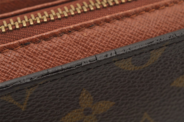 Authentic Louis Vuitton Monogram Orsay Clutch Hand Bag Purse M51790 LV 9831I