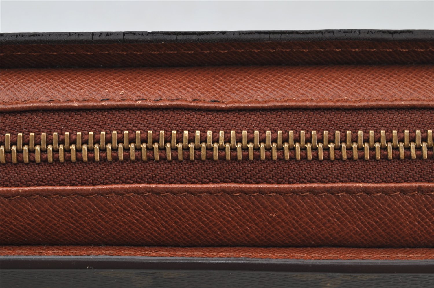 Authentic Louis Vuitton Monogram Orsay Clutch Hand Bag Purse M51790 LV 9831I