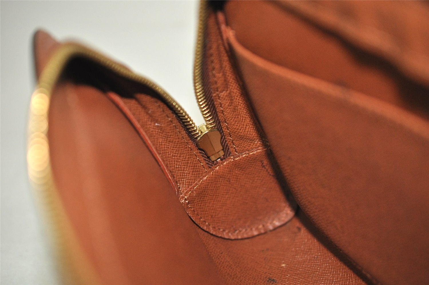 Authentic Louis Vuitton Monogram Orsay Clutch Hand Bag Purse M51790 LV 9831I