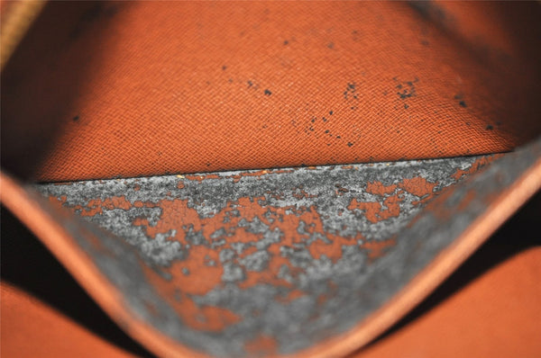 Authentic Louis Vuitton Monogram Orsay Clutch Hand Bag Purse M51790 LV 9831I