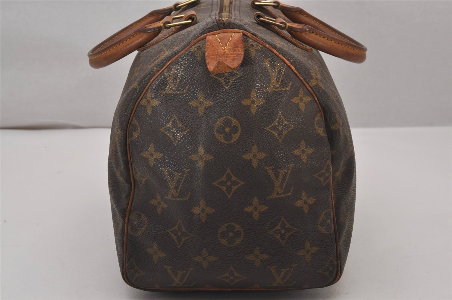 Authentic Louis Vuitton Monogram Speedy 30 Hand Boston Bag M41526 Junk 9832I