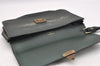 Authentic Louis Vuitton Taiga Pochette Kourad Clutch Bag Green M30194 LV 9833I