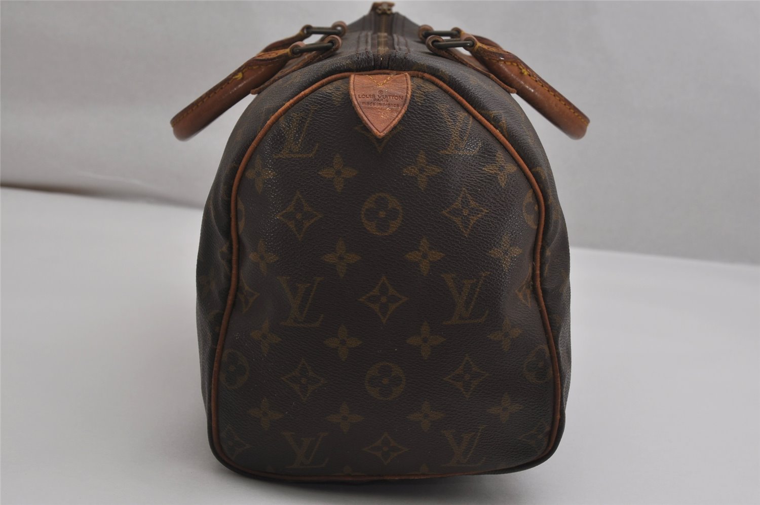 Authentic Louis Vuitton Monogram Speedy 30 Hand Boston Bag M41526 LV 9833J