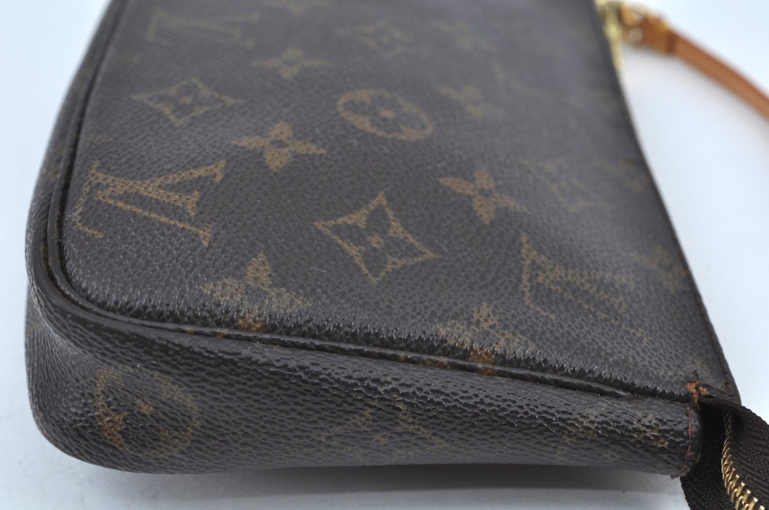 Authentic Louis Vuitton Monogram Pochette Accessoires Pouch M51980 LV 9834G