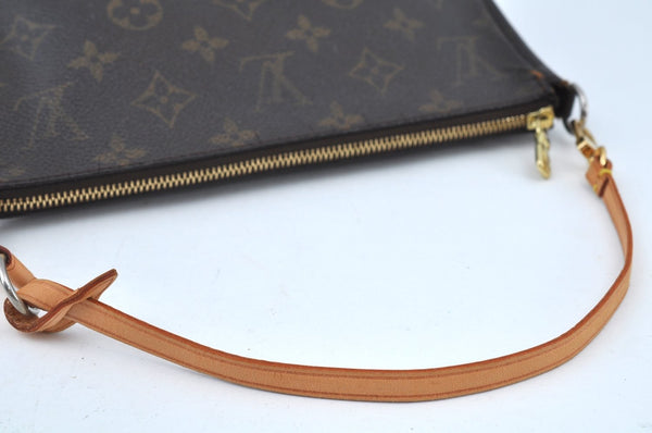 Authentic Louis Vuitton Monogram Pochette Accessoires Pouch M51980 LV 9834G