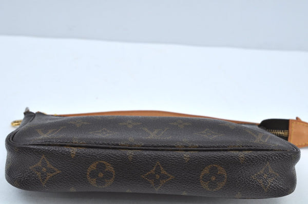 Authentic Louis Vuitton Monogram Pochette Accessoires Pouch M51980 LV 9834G