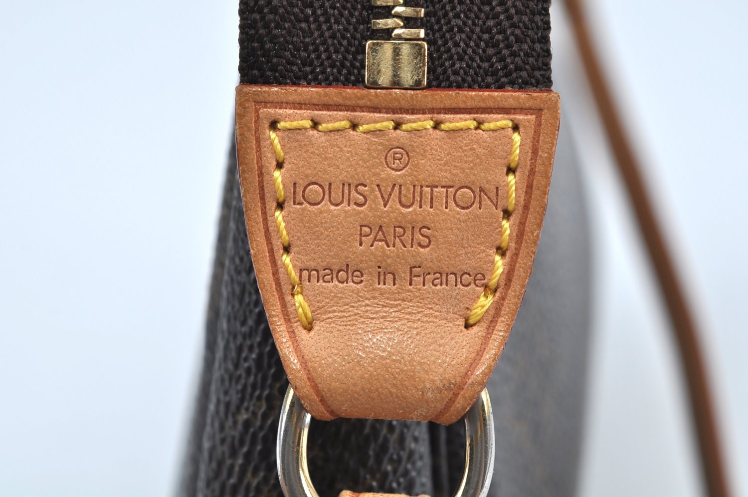 Authentic Louis Vuitton Monogram Pochette Accessoires Pouch M51980 LV 9834G