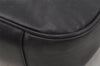 Authentic GUCCI Bamboo 2Way Shoulder Hand Bag Leather 0011577 Black 9834I