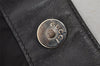 Authentic GUCCI Bamboo 2Way Shoulder Hand Bag Leather 0011577 Black 9834I