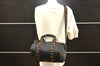 Authentic FENDI 2Way Shoulder Hand Bag Purse Nylon Leather Black 9835I