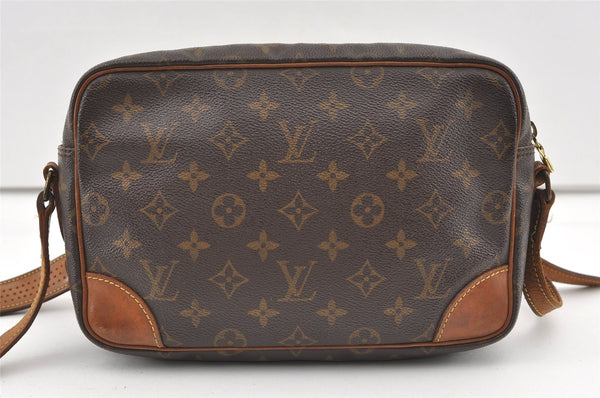 Authentic Louis Vuitton Monogram Trocadero 27 Shoulder Cross Bag M51274 LV 9835J