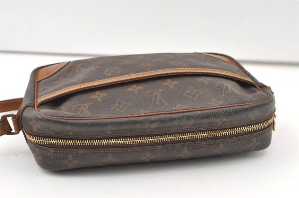 Authentic Louis Vuitton Monogram Trocadero 27 Shoulder Cross Bag M51274 LV 9835J