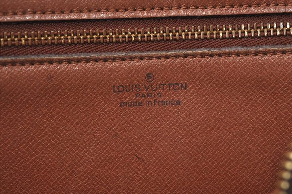 Authentic Louis Vuitton Monogram Trocadero 27 Shoulder Cross Bag M51274 LV 9835J