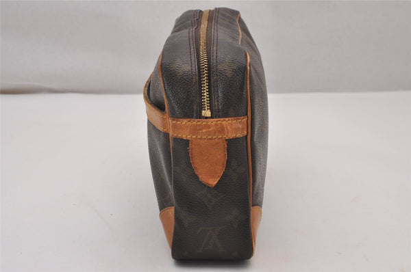 Authentic Louis Vuitton Monogram Compiegne 28 Clutch Hand Bag M51845 LV 9836I