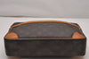 Authentic Louis Vuitton Monogram Compiegne 28 Clutch Hand Bag M51845 LV 9836I
